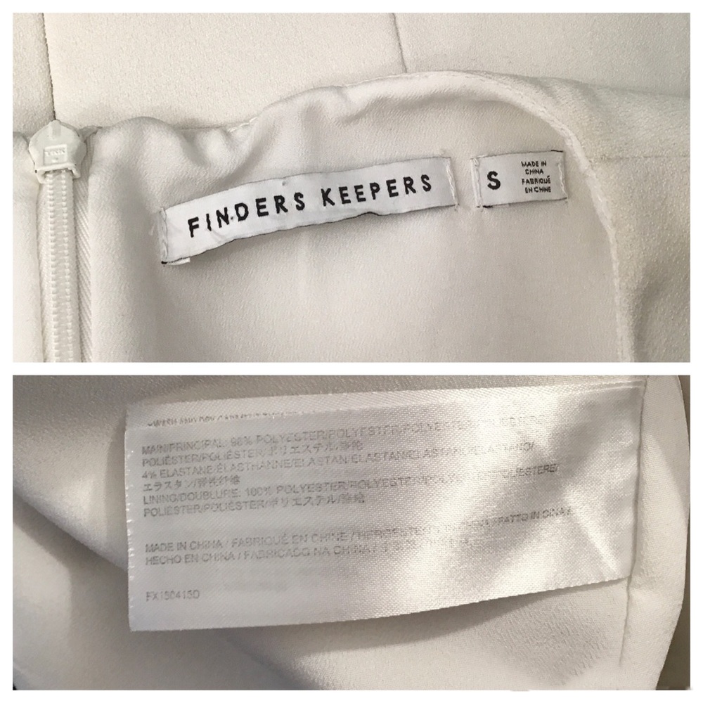 Sold Finders Keepers The Creator Plunge Mini Dress - Picture 8 of 8